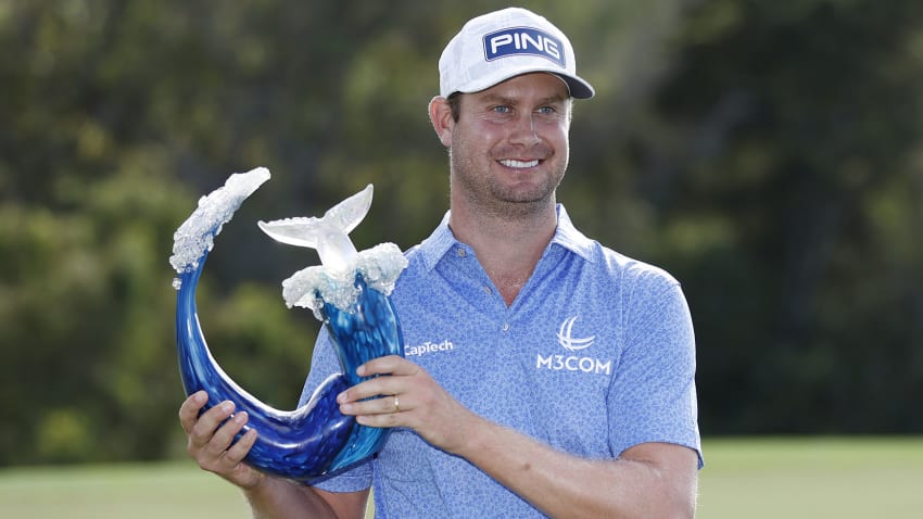 Harris English is the defending champion at the Sentry Tournament of Champions. (Cliff Hawkins/Getty Images)