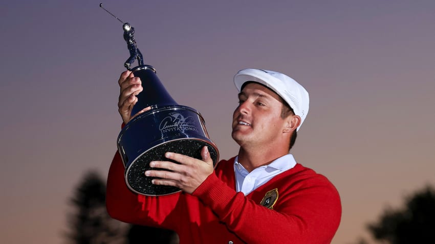 Bryson DeChambeau is the defending champion at Bay Hill. (Sam Greenwood/Getty Images)