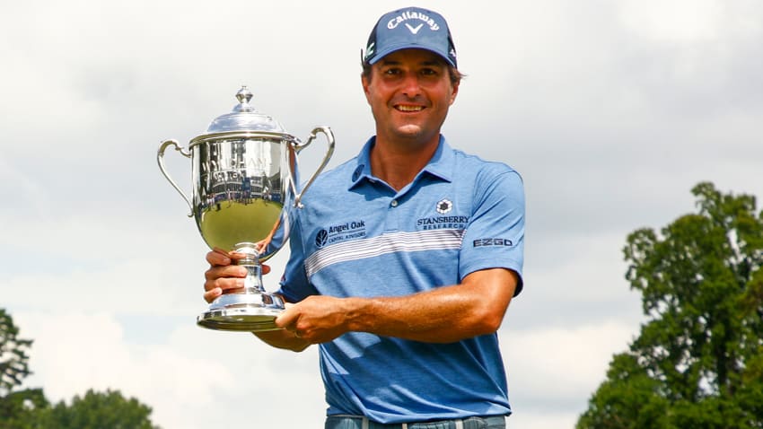 Kevin Kisner will look to defend his Wyndham Championship title. (Jared C. Tilton/Getty Images)